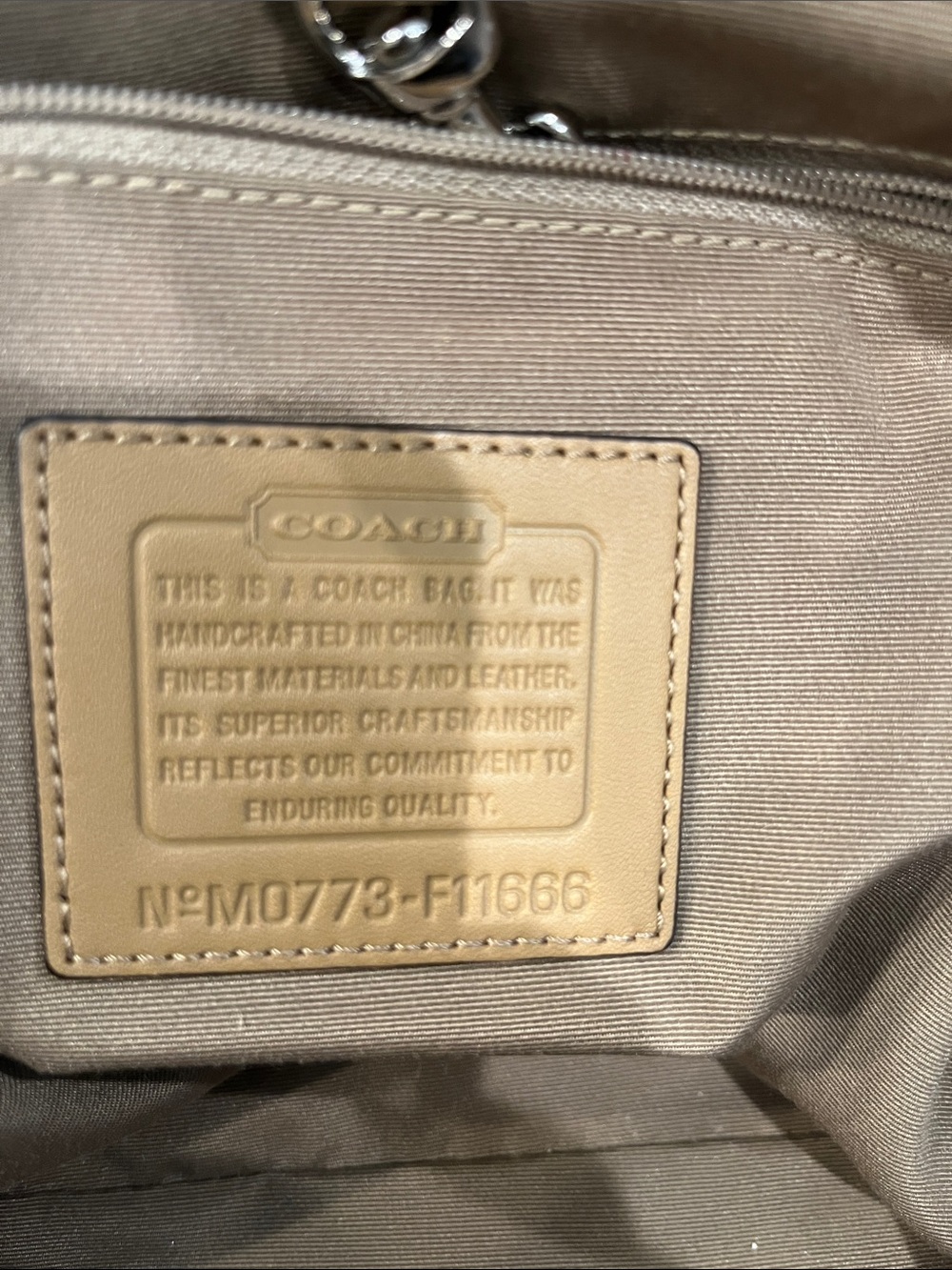 Coach handbag - Picture 3 of 4